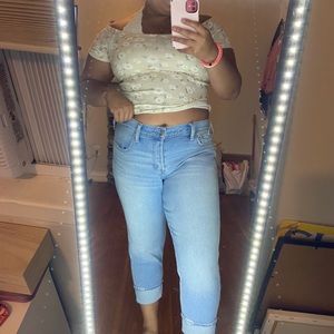 Hollister Low-Rise Boyfriend Jean